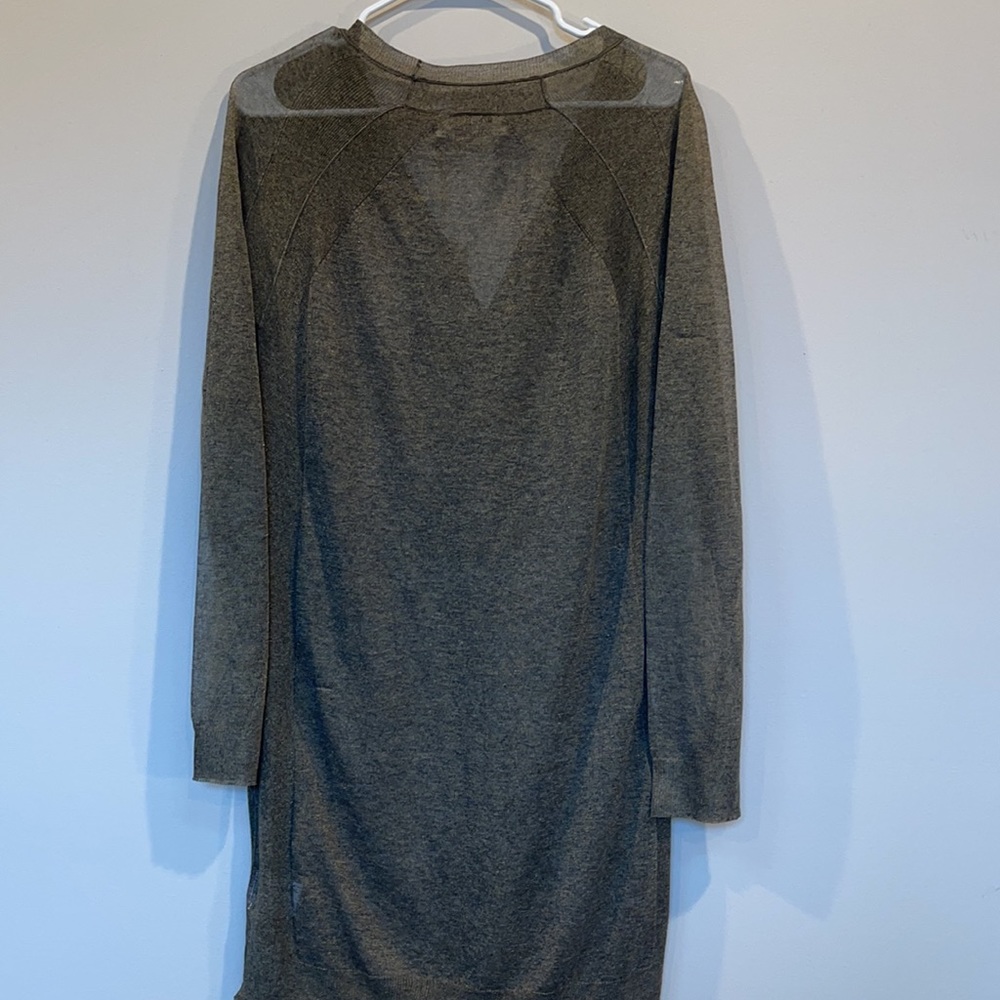 All Saints Gray Long Cardigan - Picture 5 of 8